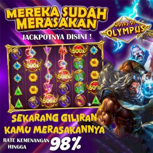 Slot Online Rate Kemenangan 98%: Menang Besar Bersama Kakek Zeus